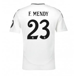 Real Madrid Ferland Mendy #23 Hjemmebanetrøje 2024-25 Kort ærmer